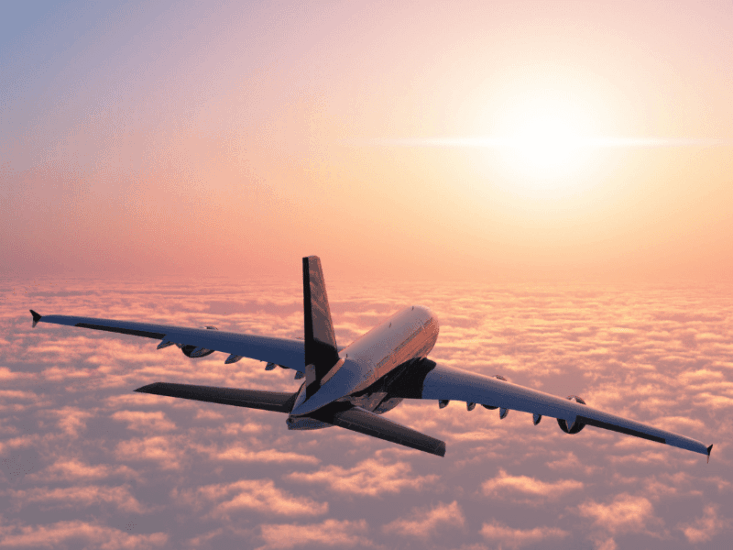 Avion de retour Tirana après le Balkan Trail